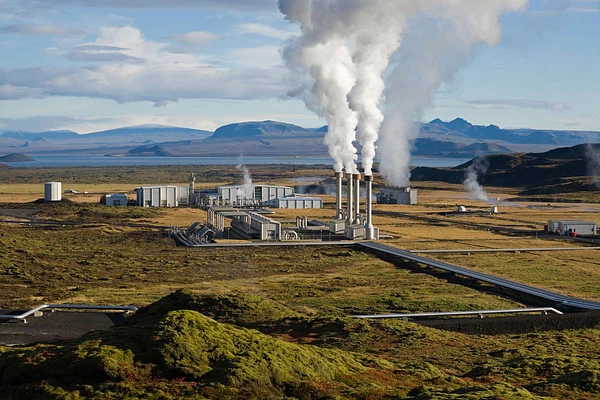 Geothermal plant